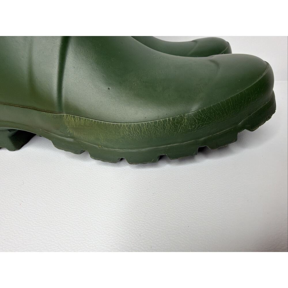 Hunter Original Short Women’s Waterproof Rain Boots Green US 4M/5F EU 35/36 UK 3 - Picture 7 of 14
